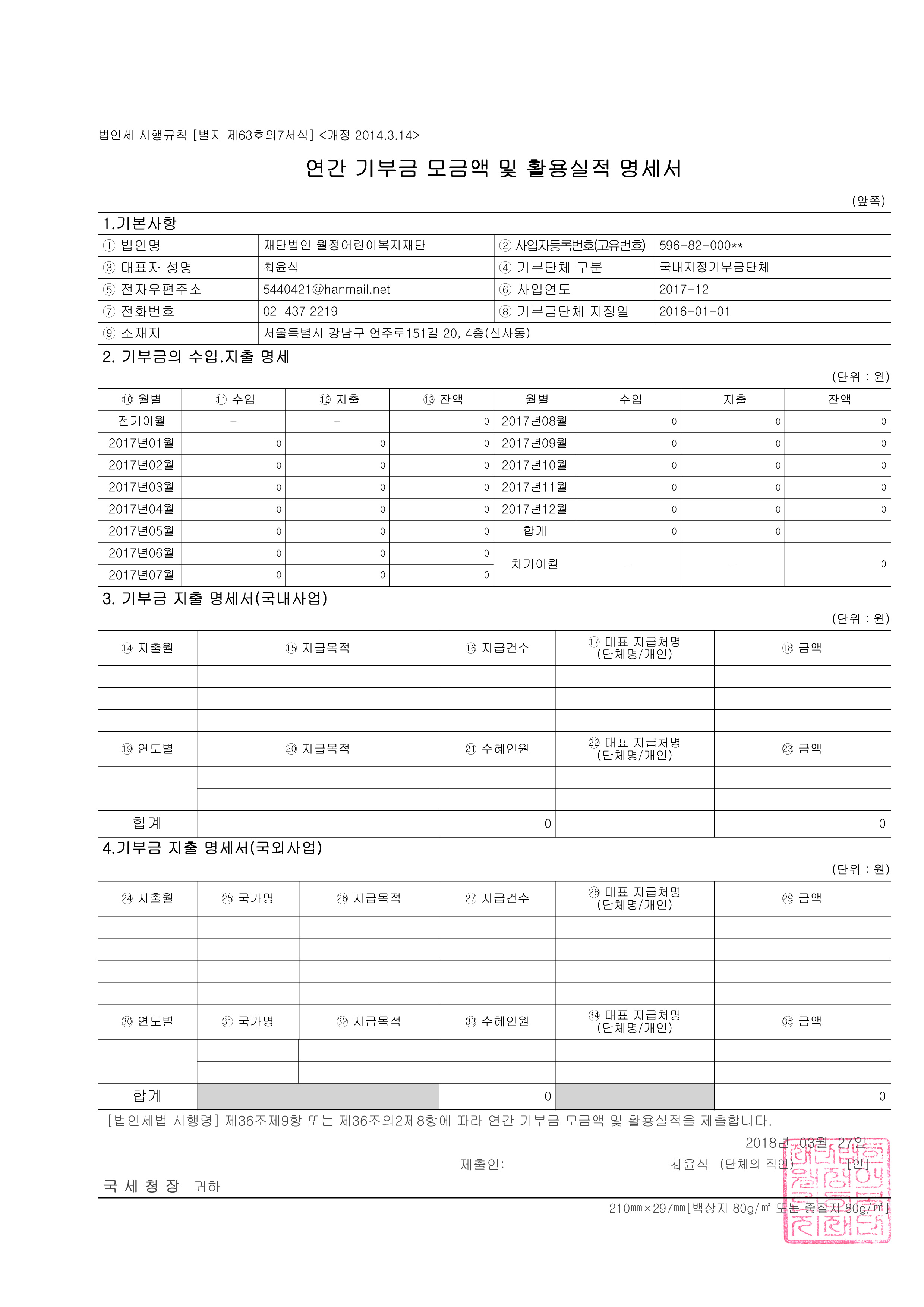 연간기부금 모금액 및 활용실적 명세서_월정어린이복지재단(2017).jpg